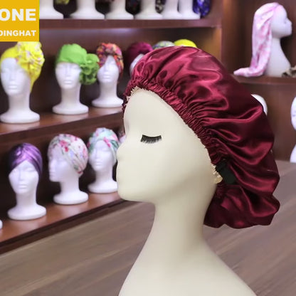 Satin Silk Hair Cap